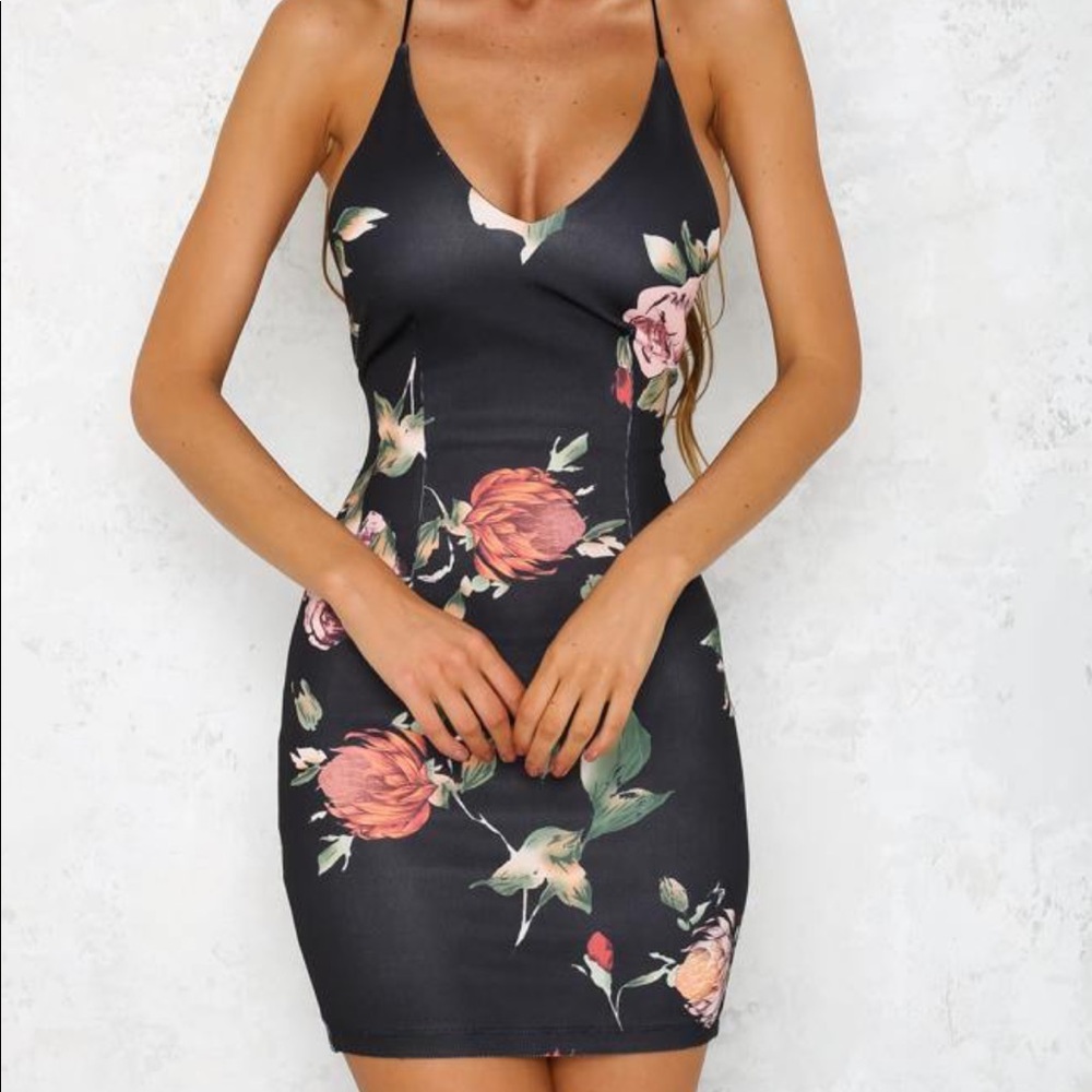 Down To The River Dress Black